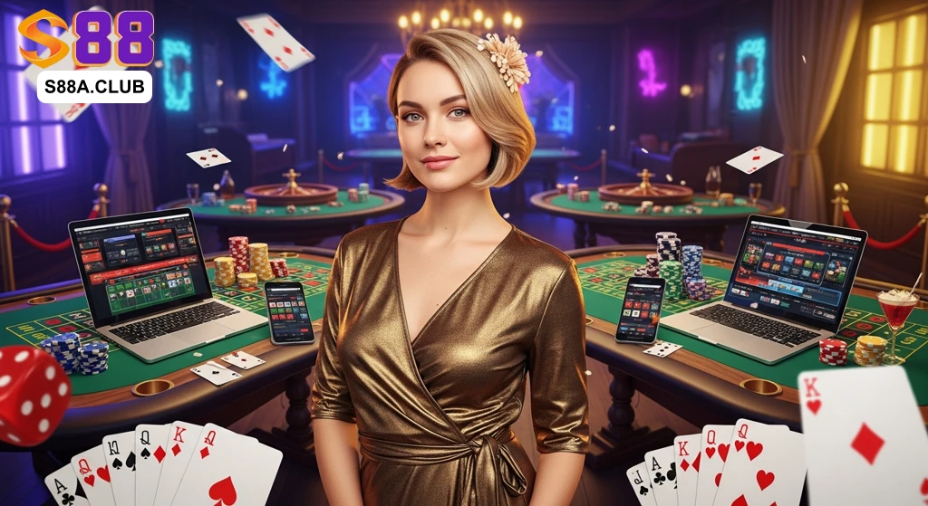 Tổng quan sảnh Casino S88VIP đang gây chú ý trên thị trường