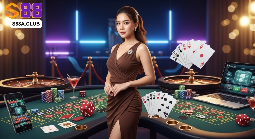 Tổng quan sảnh Casino S88VIPn nổi bật trên thị trường trực tuyến